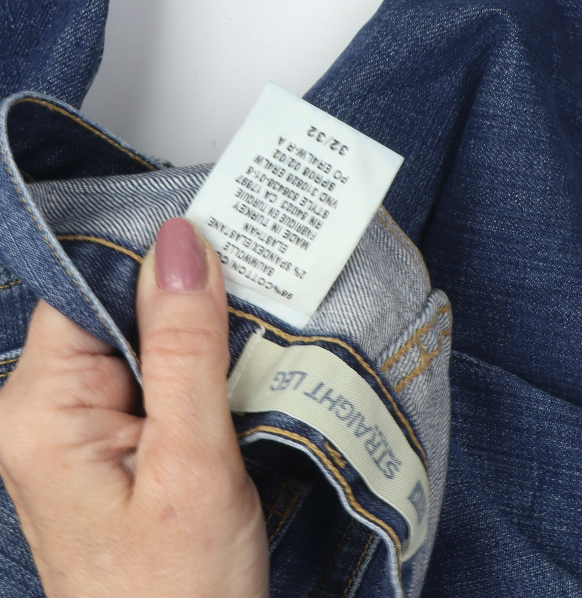 Gap Men's Blue Straight Jeans Size 32