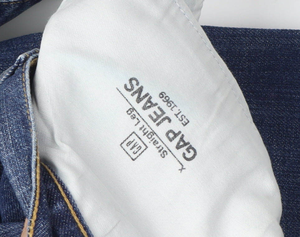 Gap Men's Blue Straight Jeans Size 32