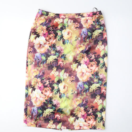 Lounge Women’s Multicoloured Floral Pencil Skirt
