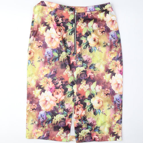 Lounge Women’s Multicoloured Floral Pencil Skirt