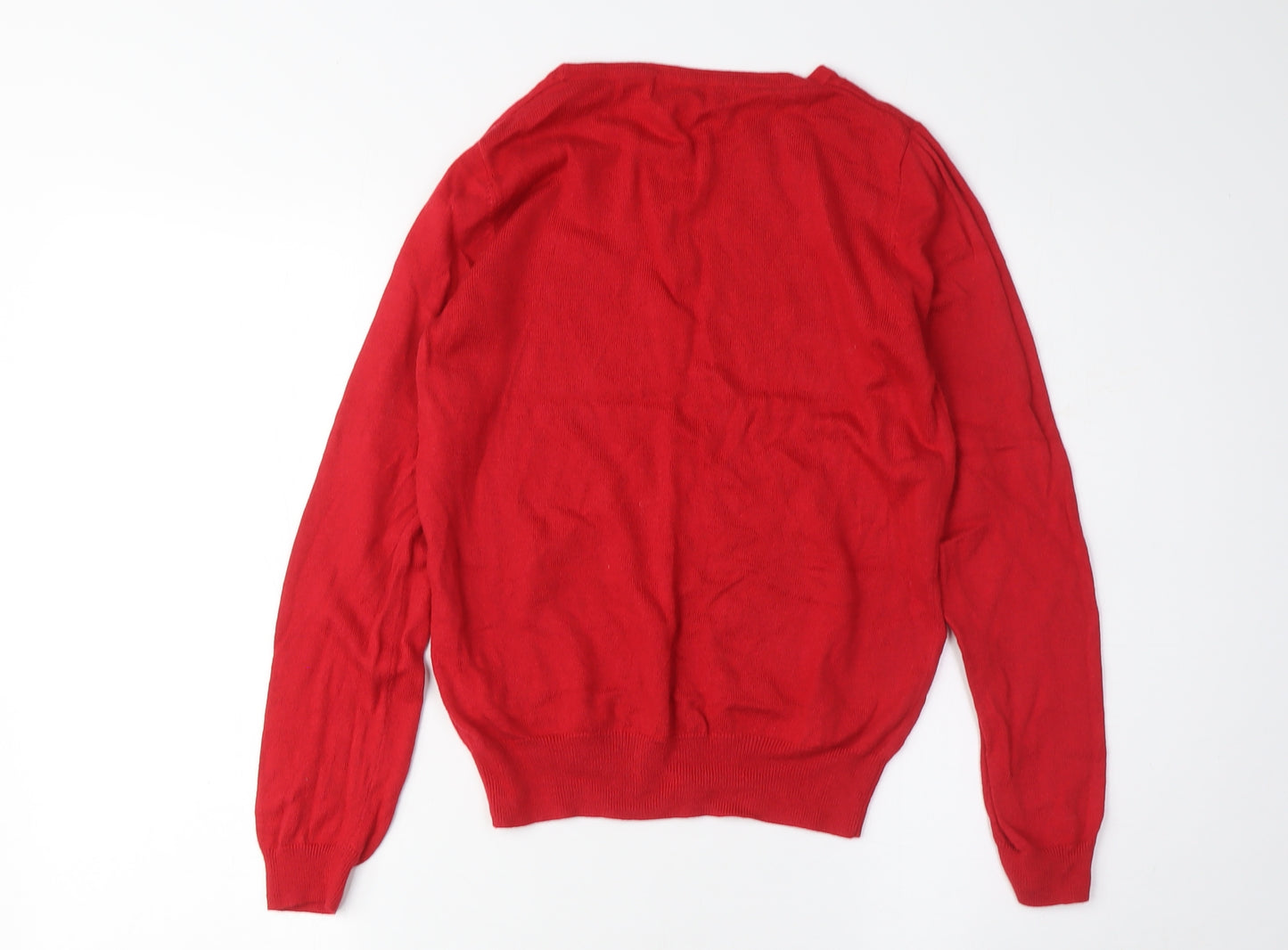 Marks and Spencer Women's Red Pullover Jumper Size 8