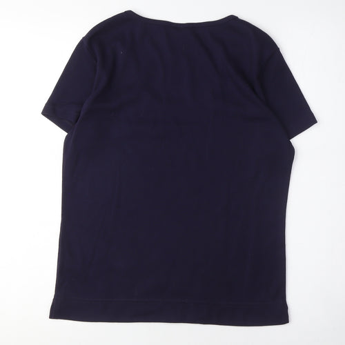 Primark Women's Blue Basic T-Shirt, Size 18-20