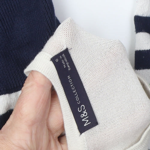 Marks and Spencer Women’s Striped Pullover Jumper Size 6