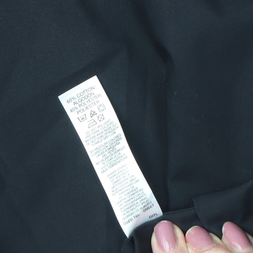 Dunnes Stores Men's Black Slim Fit Dress Shirt