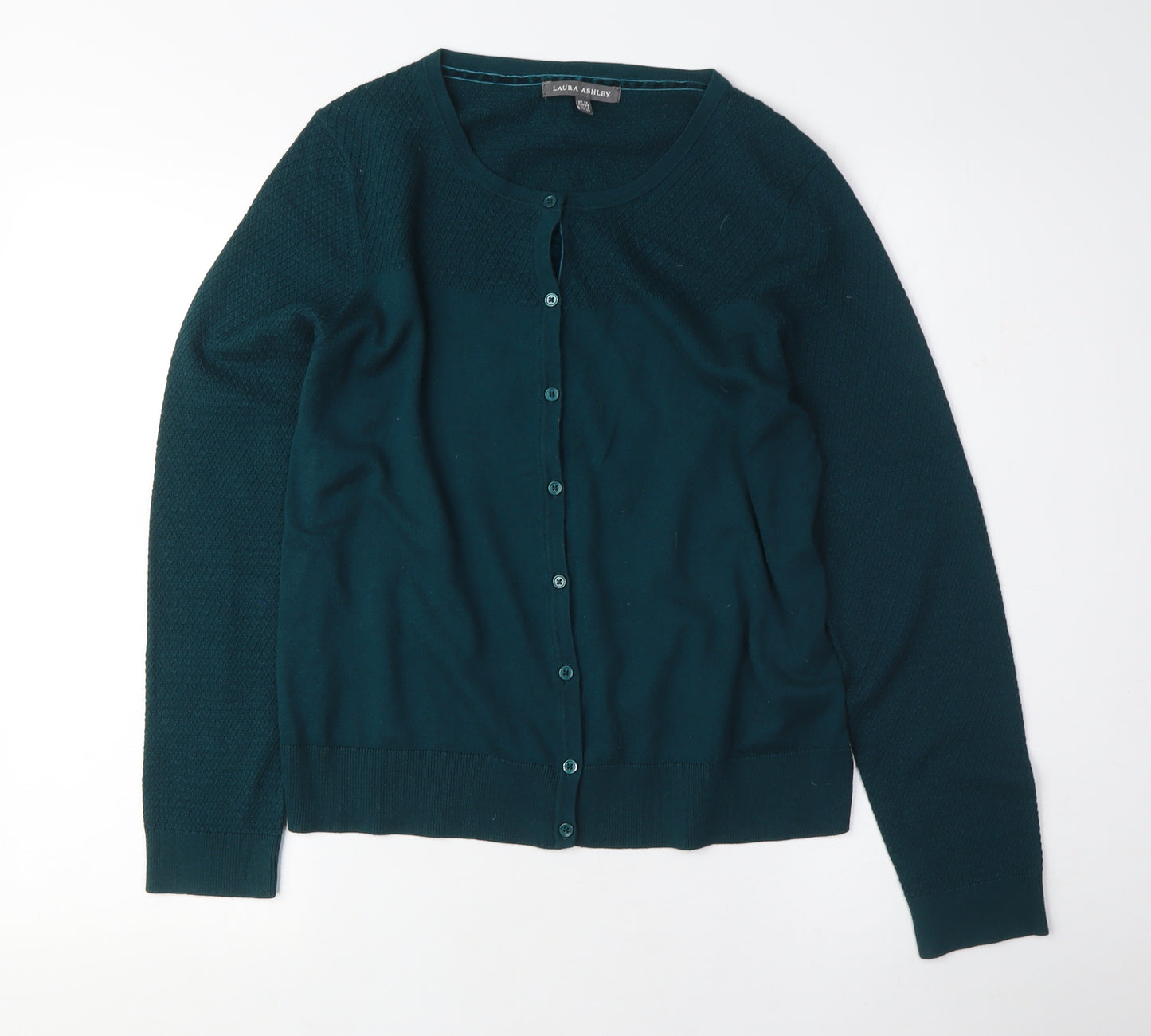 Laura Ashley Women's Green Cardigan UK 12