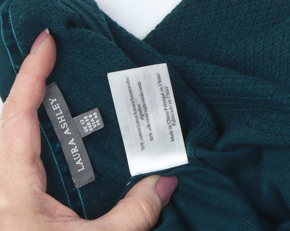Laura Ashley Women's Green Cardigan UK 12