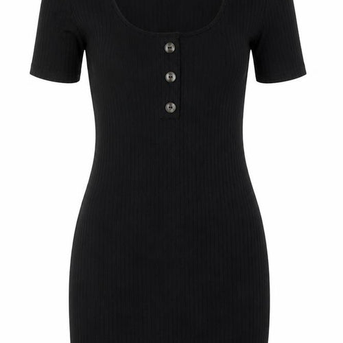 Quiz Women Black Bodycon Mini Dress XS