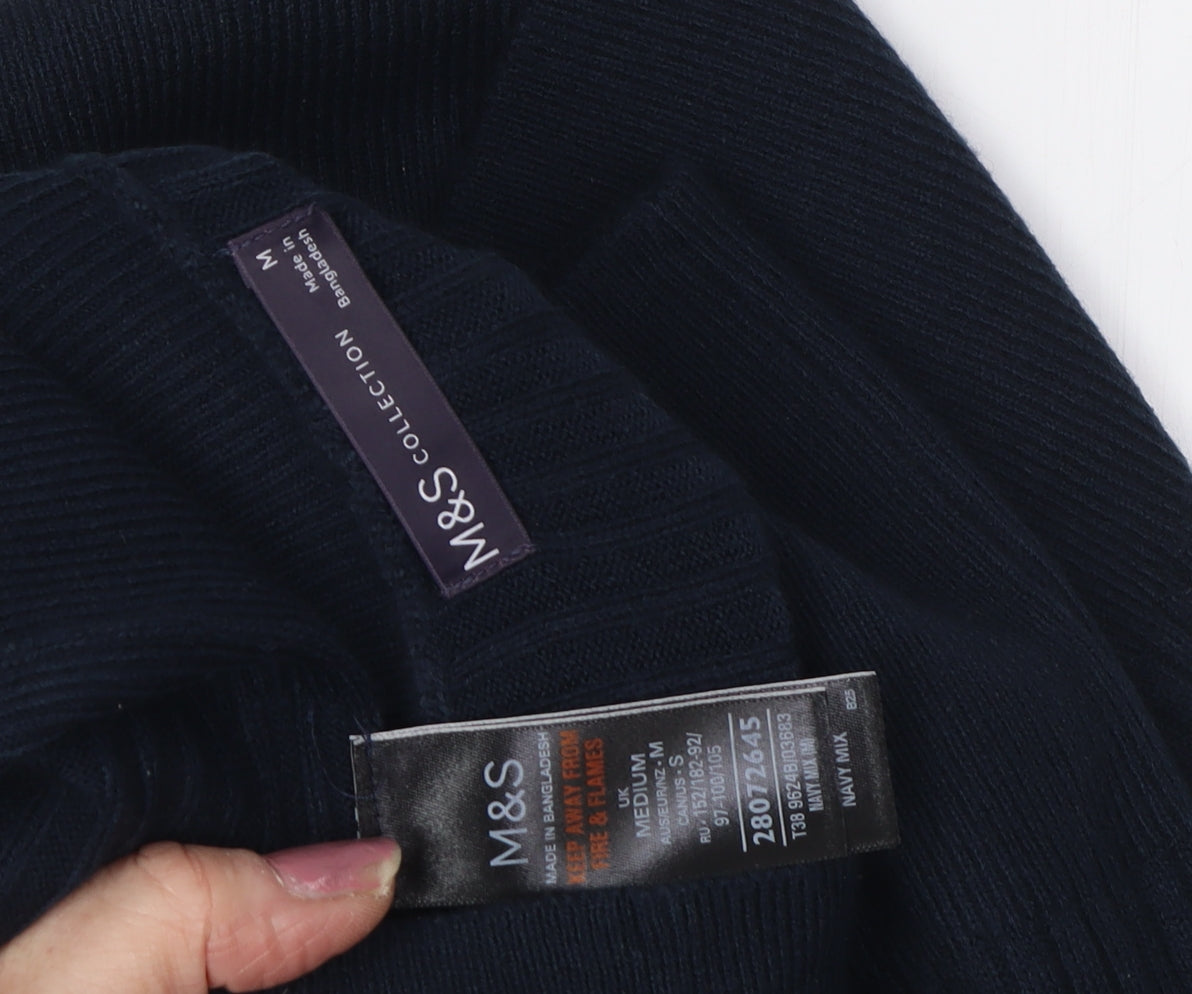 Marks and Spencer Women's Striped Jumper Dress M