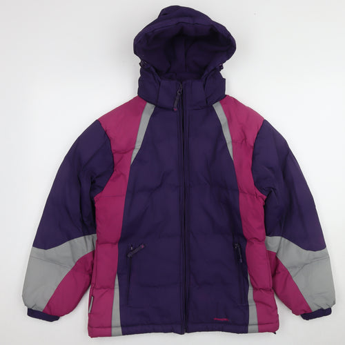 Mountainlife Girls Purple Puffer Jacket 11-12 Years