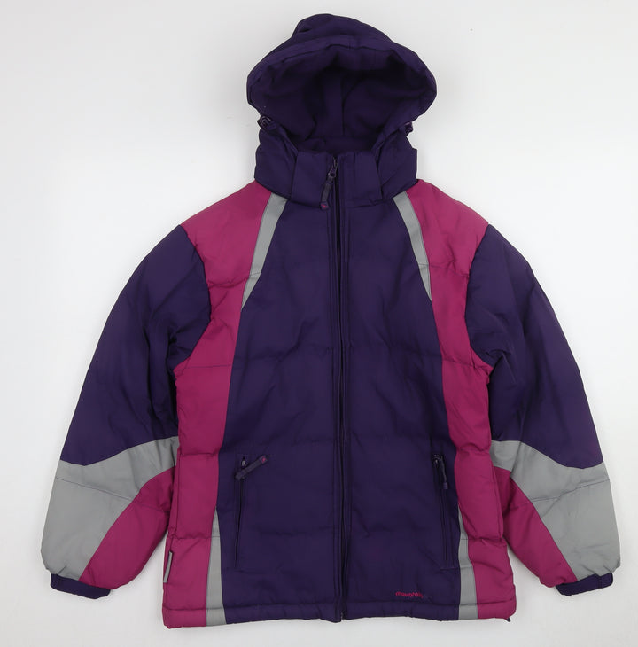 Mountainlife Girls Purple Puffer Jacket 11-12 Years