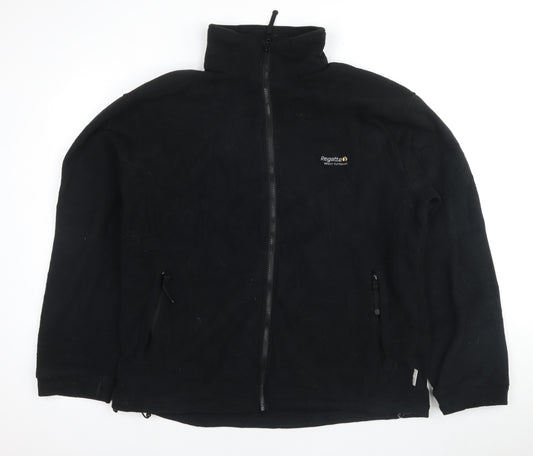 Regatta Men's Black Fleece Jacket XL Full Zip