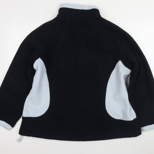 Marks and Spencer Women's Blue Fleece Jacket Size 20