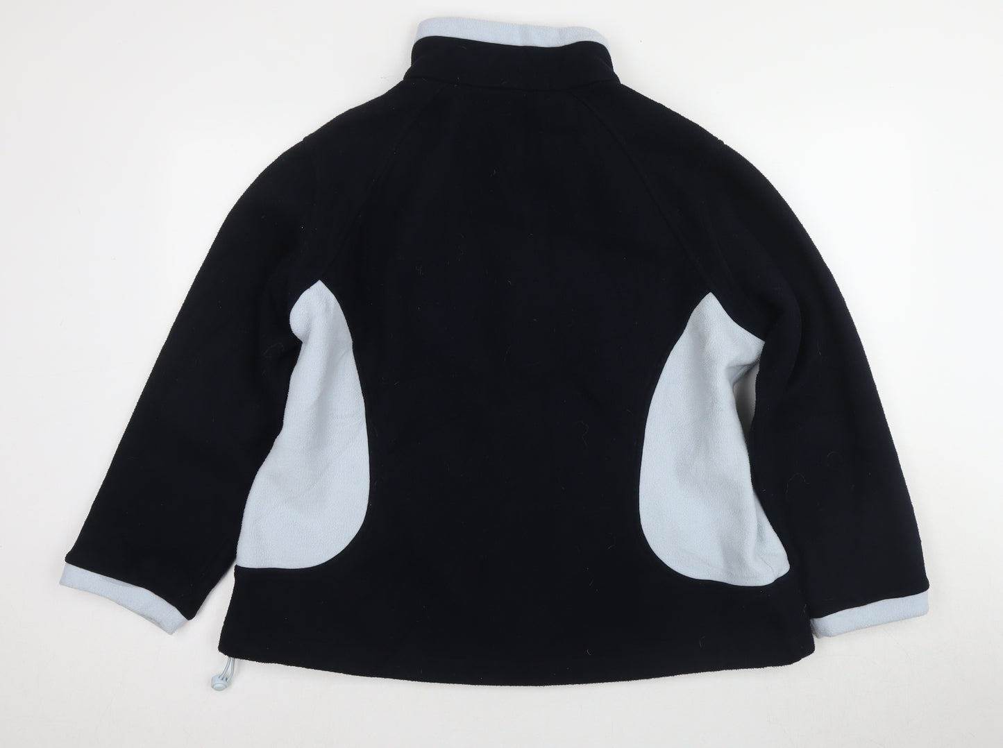Marks and Spencer Women's Blue Fleece Jacket Size 20
