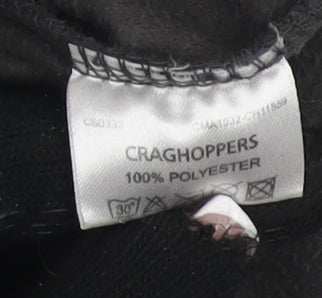 Craghoppers Men's Black XL Fleece 1/4 Zip Sweatshirt