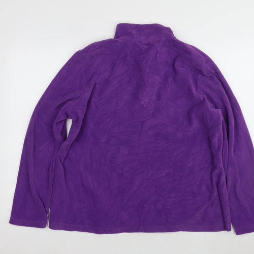 Regatta Unisex Adults Purple Fleece Pullover Size 44