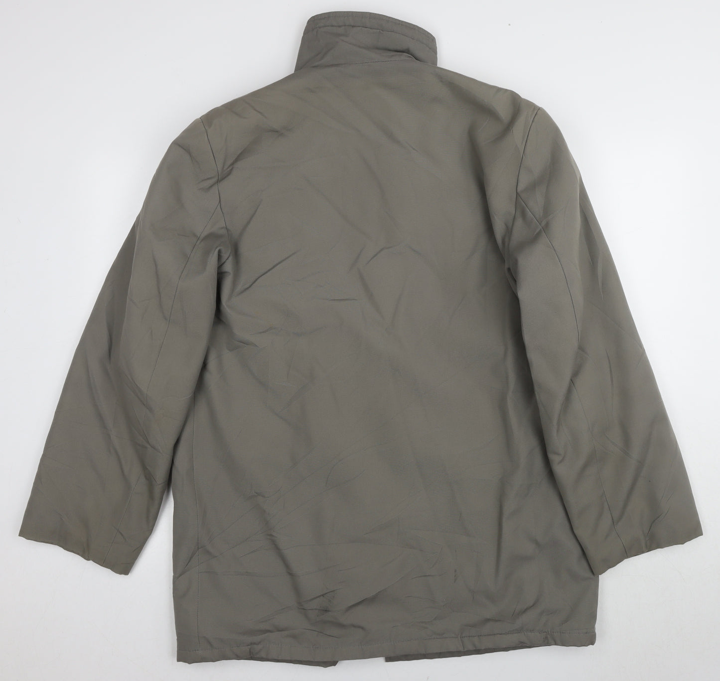 Aldon Men's Grey Mid-Length Jacket - Size 40 in