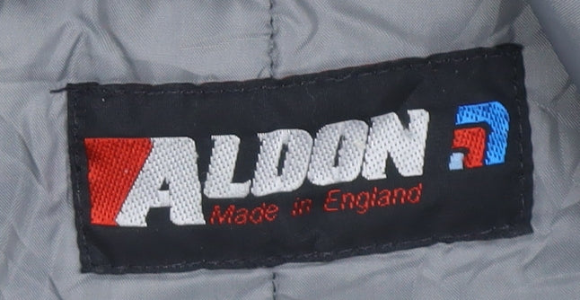 Aldon Men's Grey Mid-Length Jacket - Size 40 in