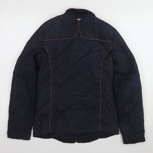 Savanah Collection Unisex Blue Quilted Jacket S
