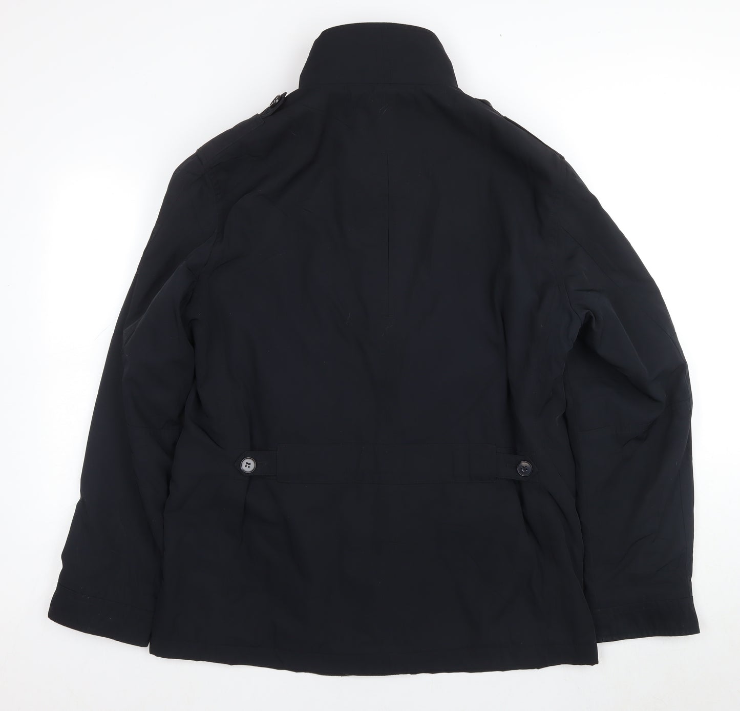 Marks and Spencer Men's Navy Mid-Length Jacket - M