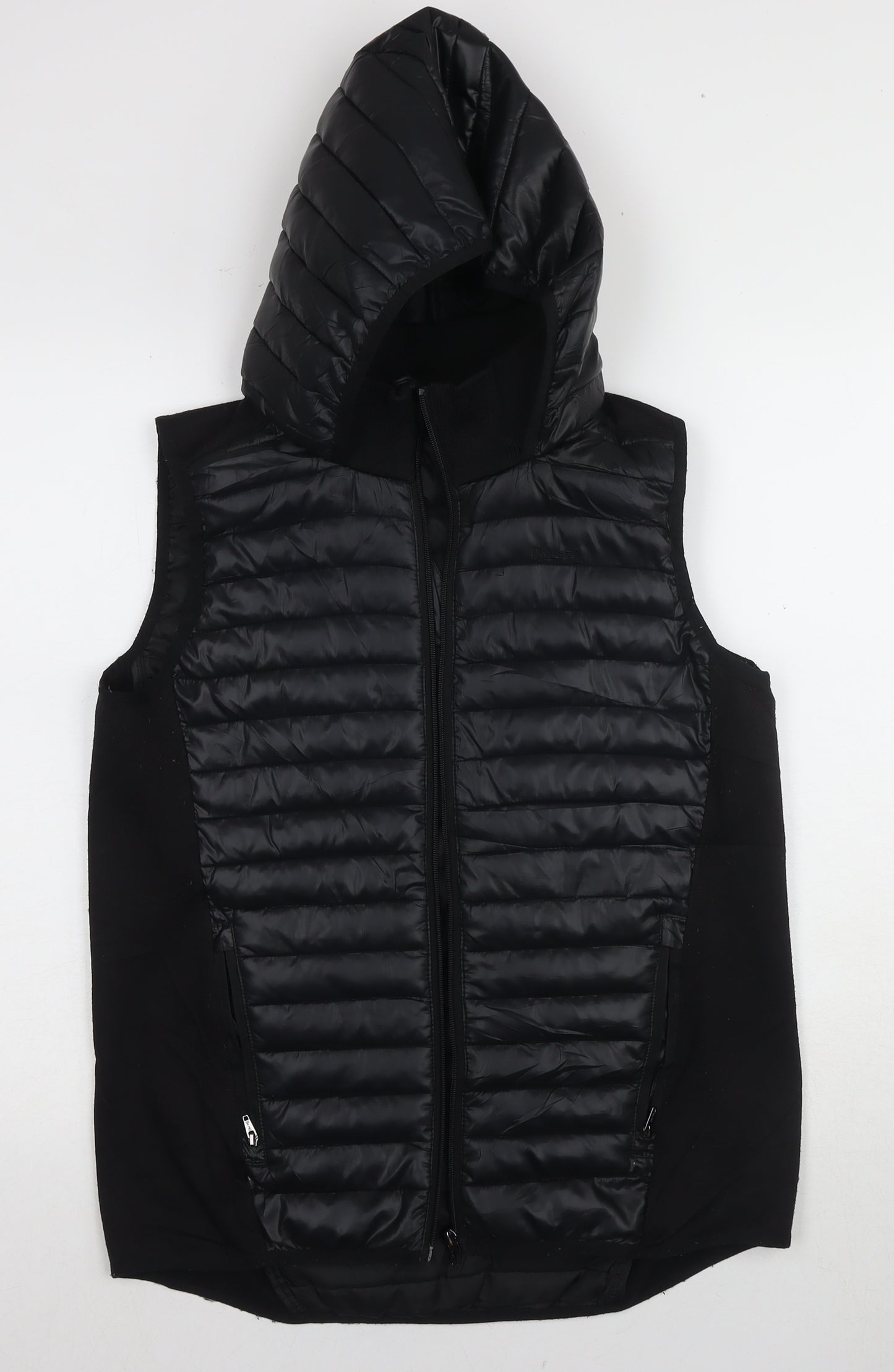 USA Pro Women's Black Puffer Waistcoat Size 14