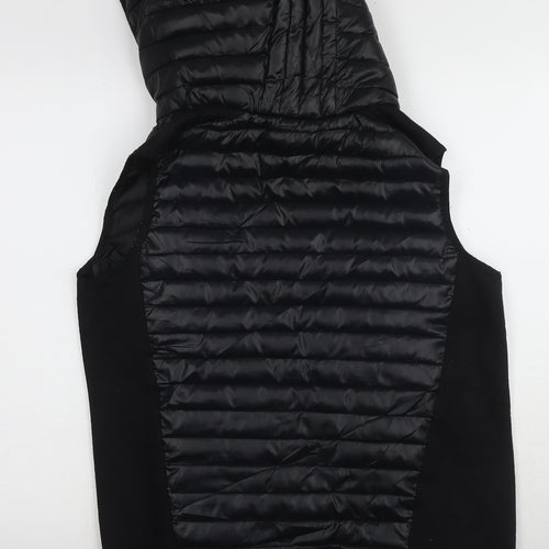 USA Pro Women's Black Puffer Waistcoat Size 14