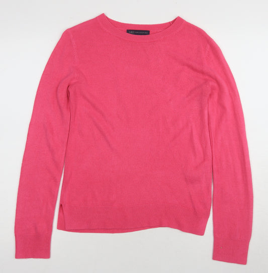 Marks and Spencer Women's Pink Pullover Jumper Size 8