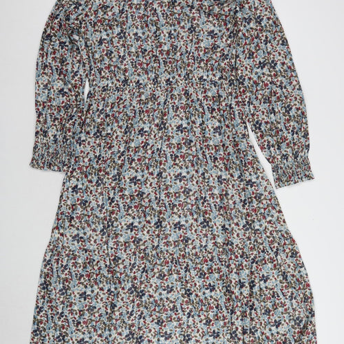 Marks and Spencer Women's Multicoloured Floral Dress Size 14