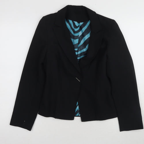 Bay Women's Black Blazer - Size 10