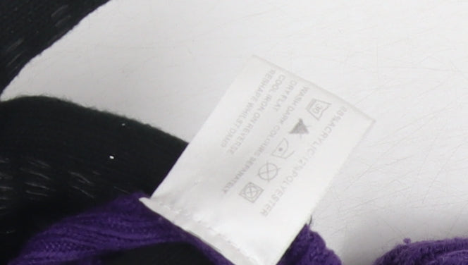 Jane Norman Women's Purple Knit Jumper, Size 8