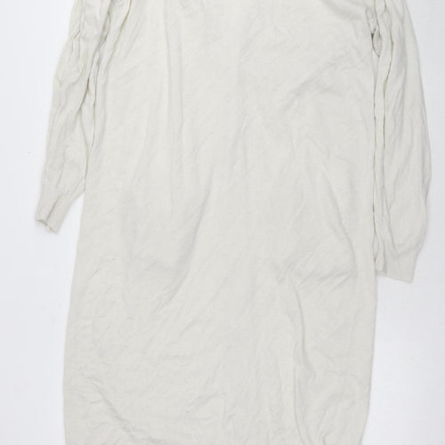 Next Women's Ivory Cardigan Medium Long Sleeve Knit