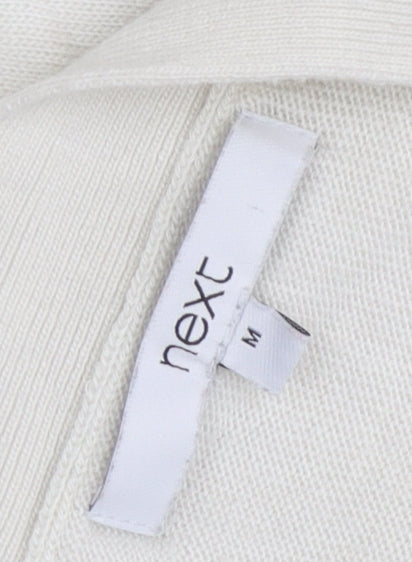 Next Women's Ivory Cardigan Medium Long Sleeve Knit