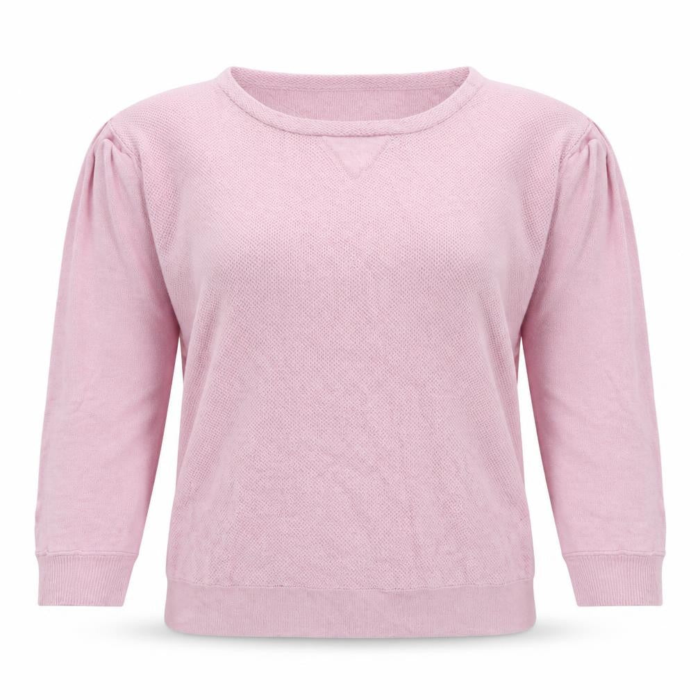 Front view of News Foschini Women's Pink jumper M