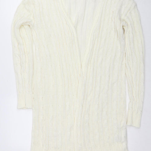 Blanco Women's Ivory Cardigan, Size 12