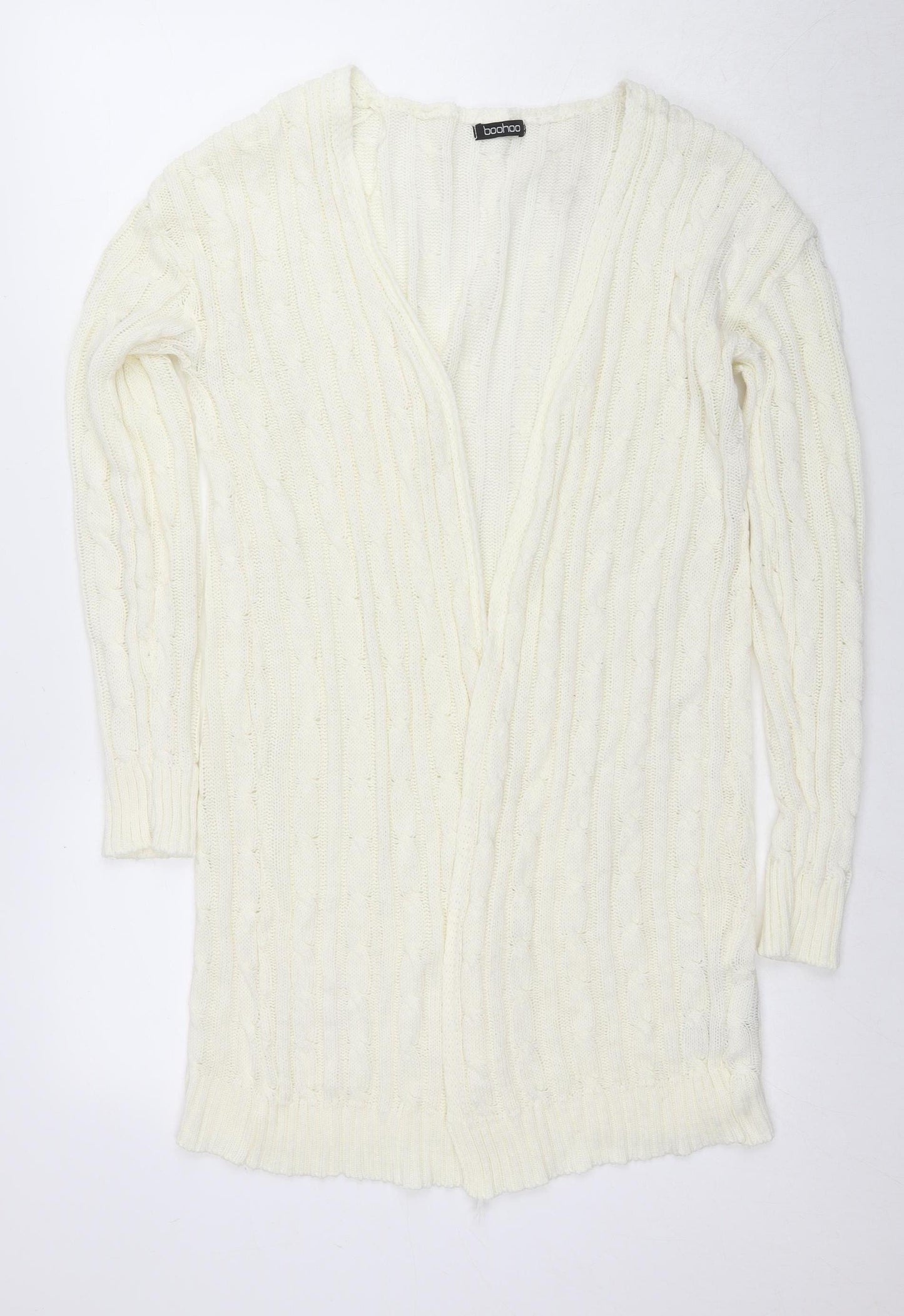 Blanco Women's Ivory Cardigan, Size 12