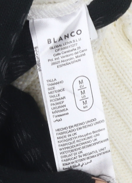 Blanco Women's Ivory Cardigan, Size 12