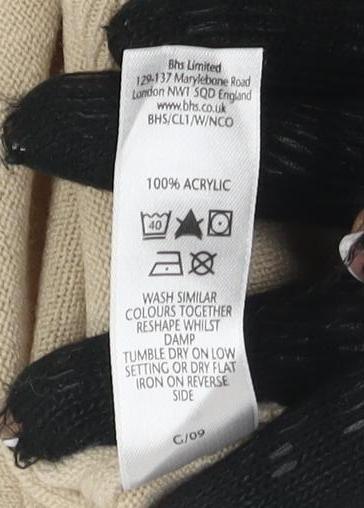 Marks and Spencer Women's Beige Crew Neck T-Shirt Size 18