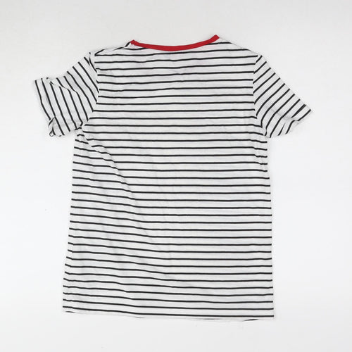 Dorothy Perkins Women's Striped T-Shirt - Size 8