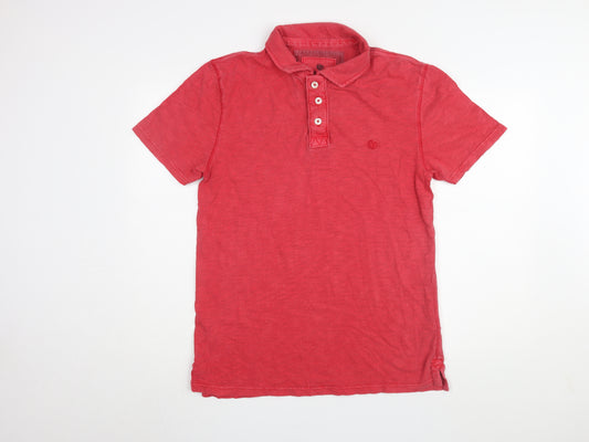 Fat Face Men's Red Polo Shirt M - Casual Comfort