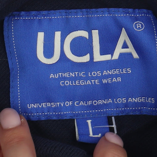 UCLA Men's Blue L Polo Shirt with Logo