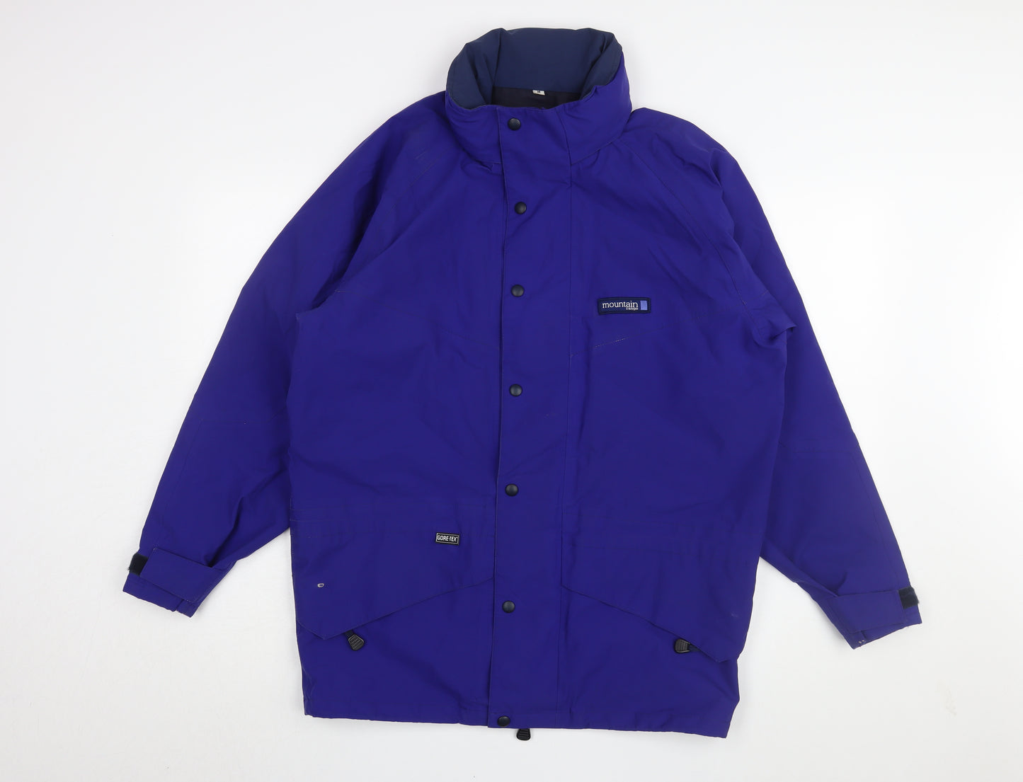 Mountain Range Men's Blue Medium Rain Jacket