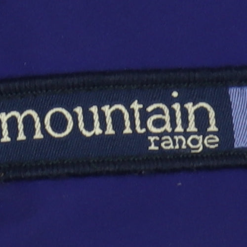 Mountain Range Men's Blue Medium Rain Jacket