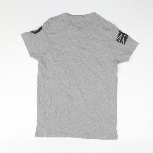 Top Gun Grey Talk to Me Goose T-Shirt Men’s S Military