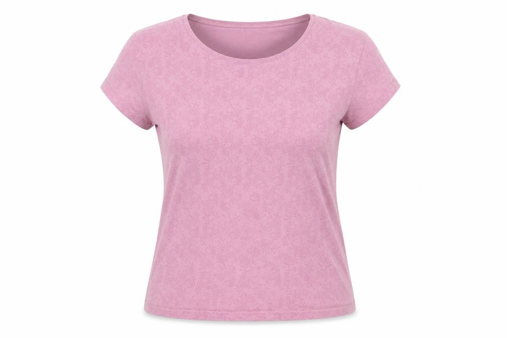 Front view of Peter Storm Women's Pink Slim Fit T-Shirt, size 14