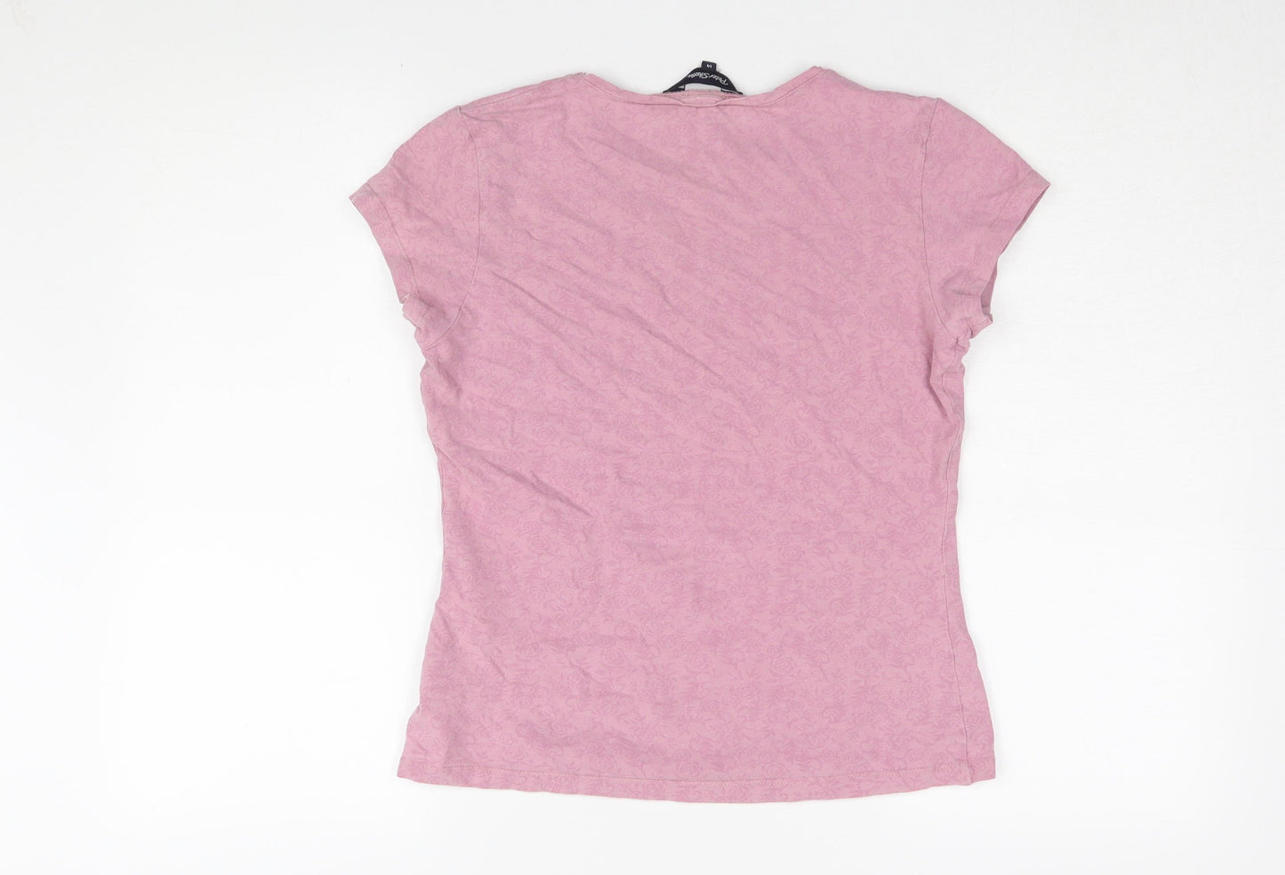 Peter Storm Women's Pink Slim Fit T-Shirt Size 14