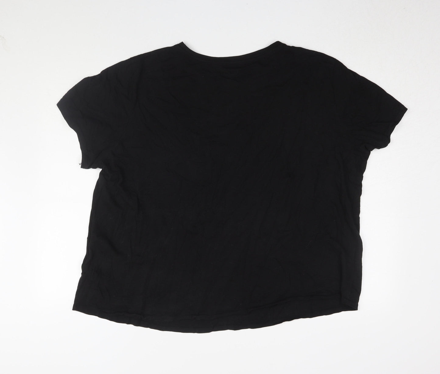 Nirvana Unisex Black Cotton Music T-Shirt Size 24