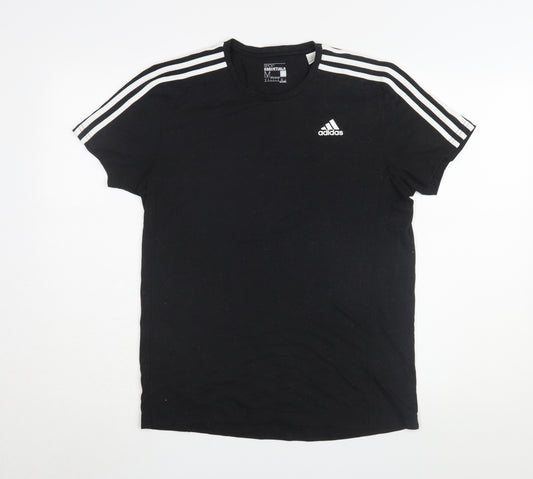 Adidas Men's Black M T-Shirt Short Sleeve Crew Neck