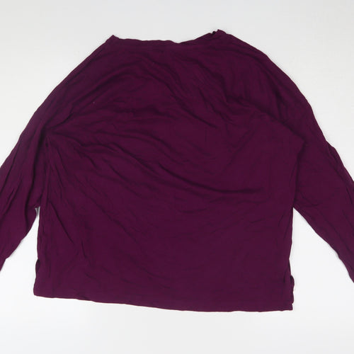 Disney Women's Purple Long Sleeve Pyjama Top, Size 14-16
