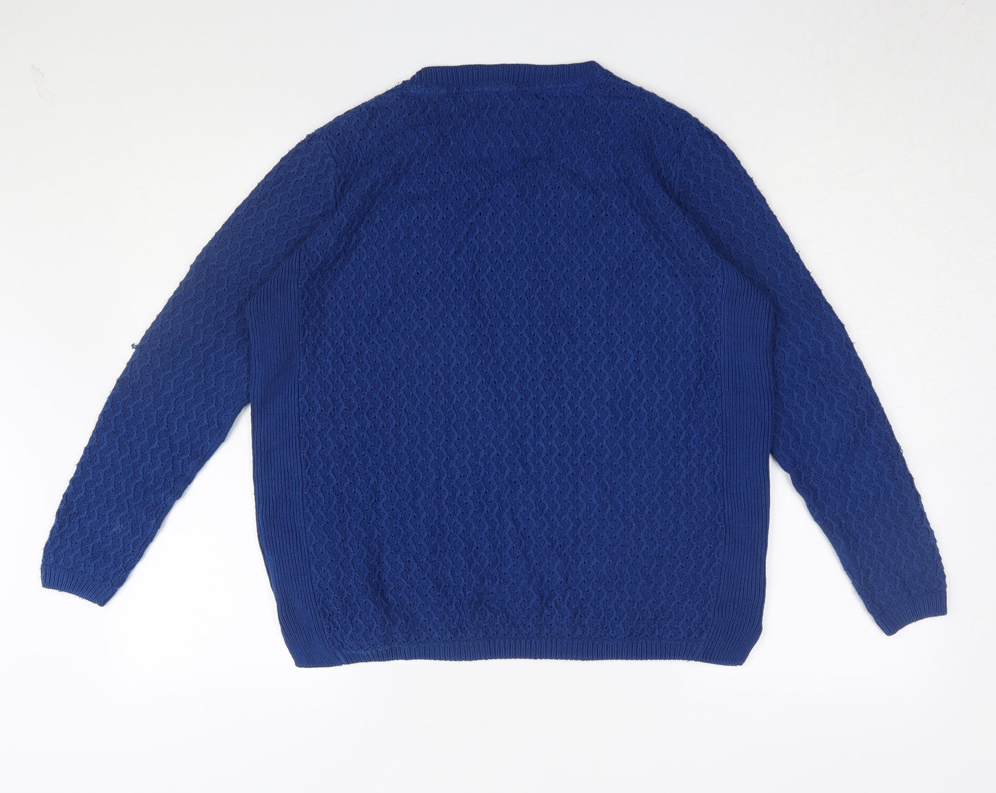 Isle Women's Blue Knit Pullover Jumper, M