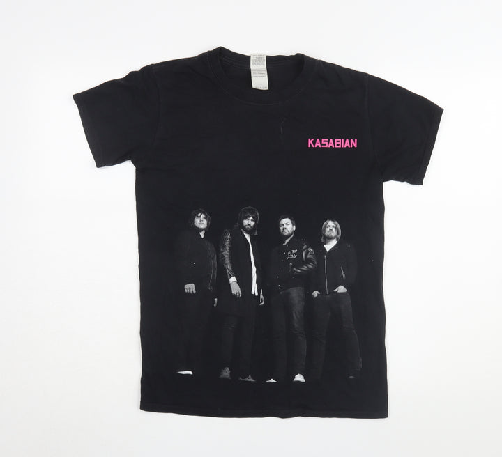 Gildan Unisex Black Music T-Shirt, Size S