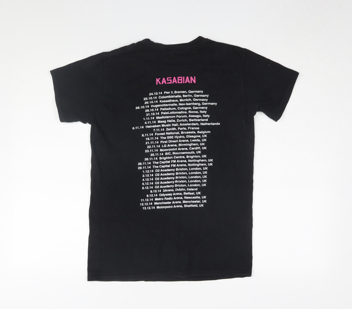 Gildan Unisex Black Music T-Shirt, Size S